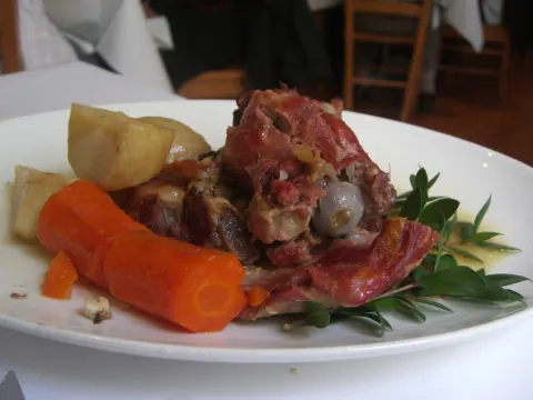 Roasted goat nifa