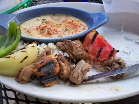 Lamb kebab