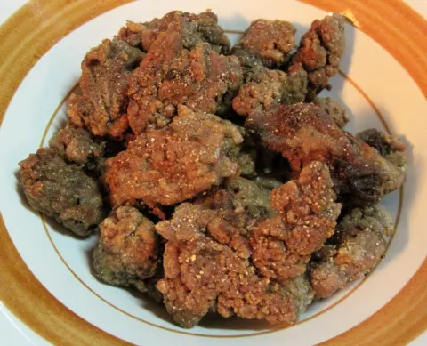 Quarter liver & gizzards