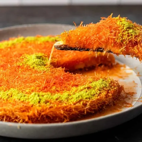كنافة بالقشطة